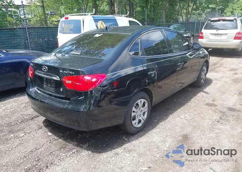 2010 Hyundai Elantra Gls из США, поврежденный, VIN KMHDU4AD3AU179901